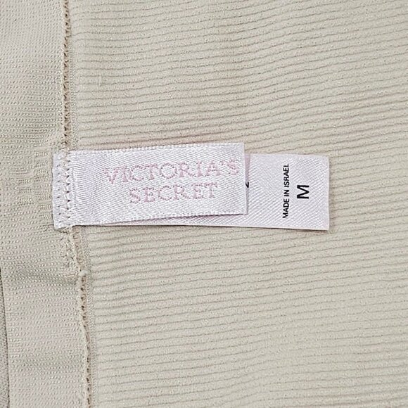 Victorias Secret Shapewear Womens Size Medium Girdle Beige Nude Nylon Spandex - Picture 5 of 9